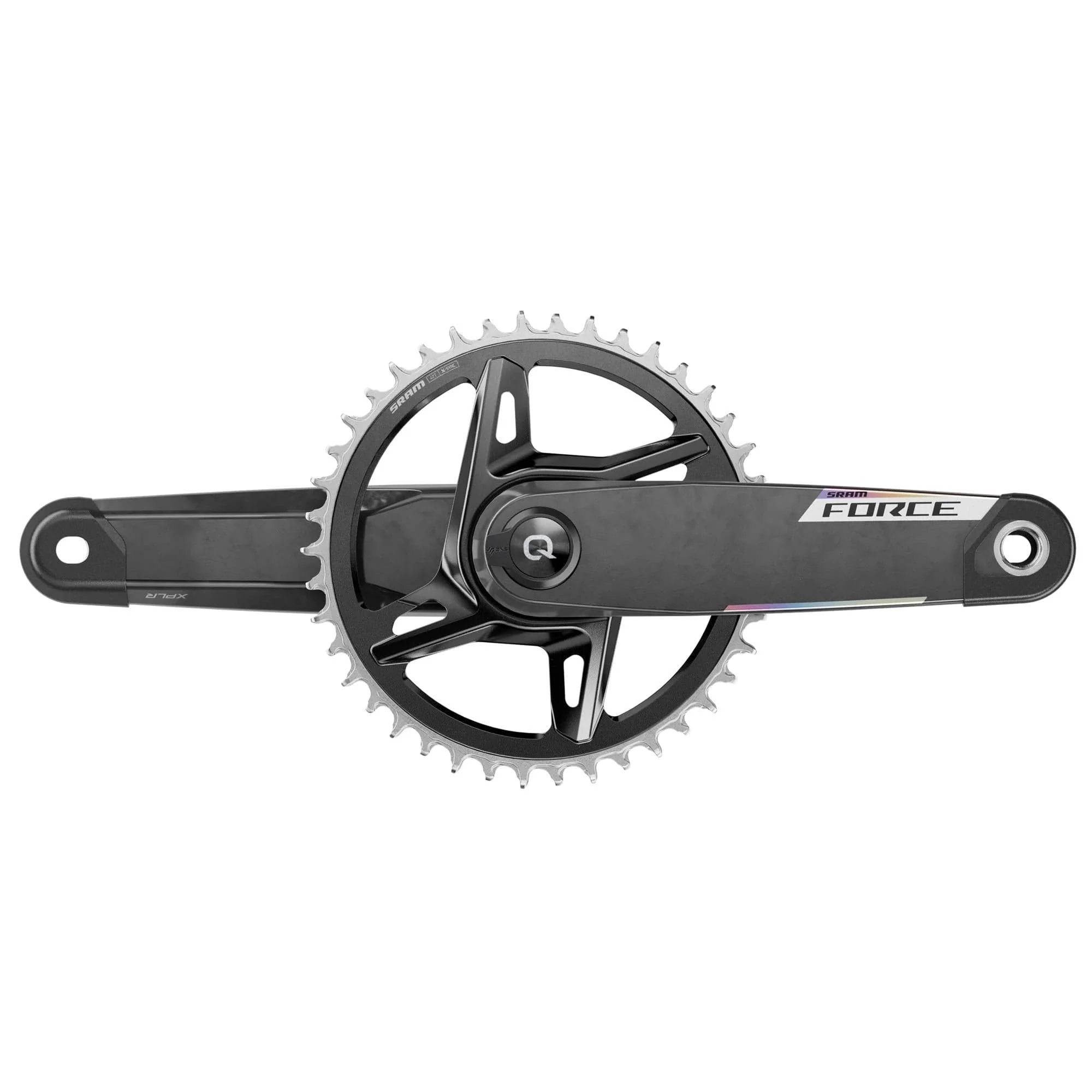 SRAM Crankset w/Power meter spindle FORCE AXS 1x XPLR DUB WIDE E1 - Direct Mount 42T (BB not included): 170MM