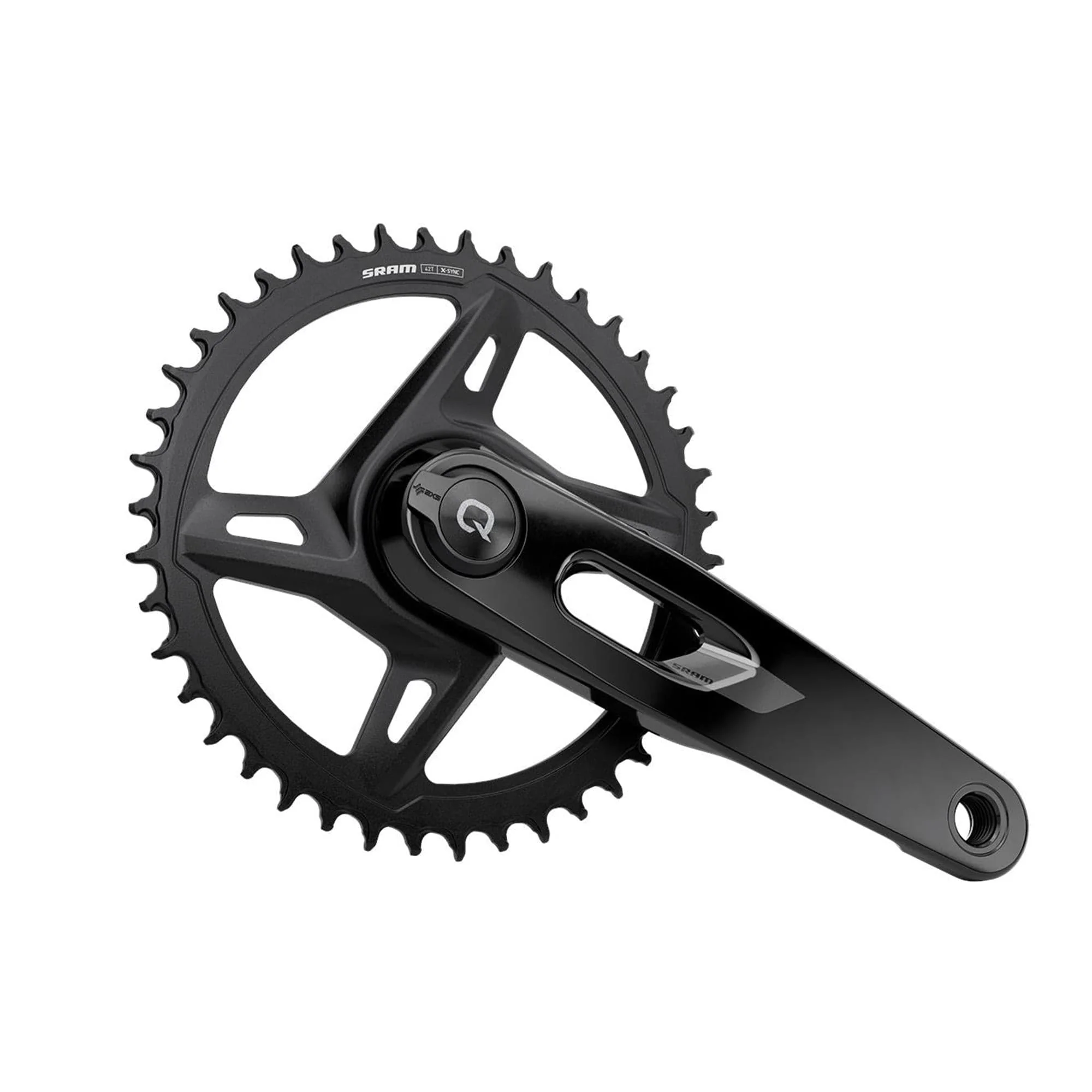 SRAM Crankset w/Power meter spindle RIVAL AXS 1x XPLR DUB WIDE E1 - Direct Mount 42T (BB not included): 172.5MM
