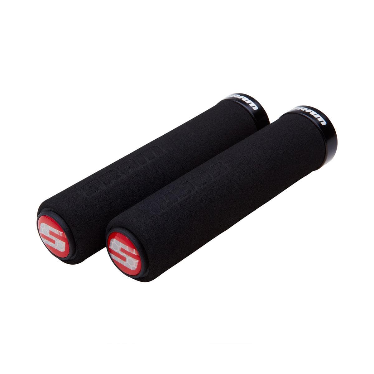 Sram Locking Grips Foam 129mm With Single Clamp and End Plugs - Image 2