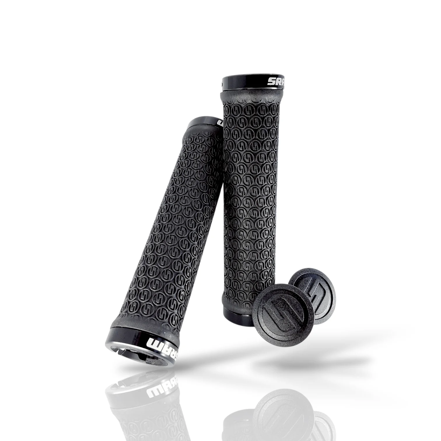Sram Locking Grips W/ 2 Clamps & End Plugs
