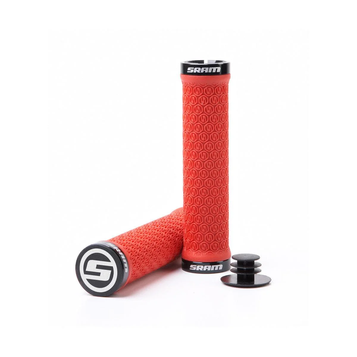 Sram Locking Grips W/ 2 Clamps & End Plugs - Image 3