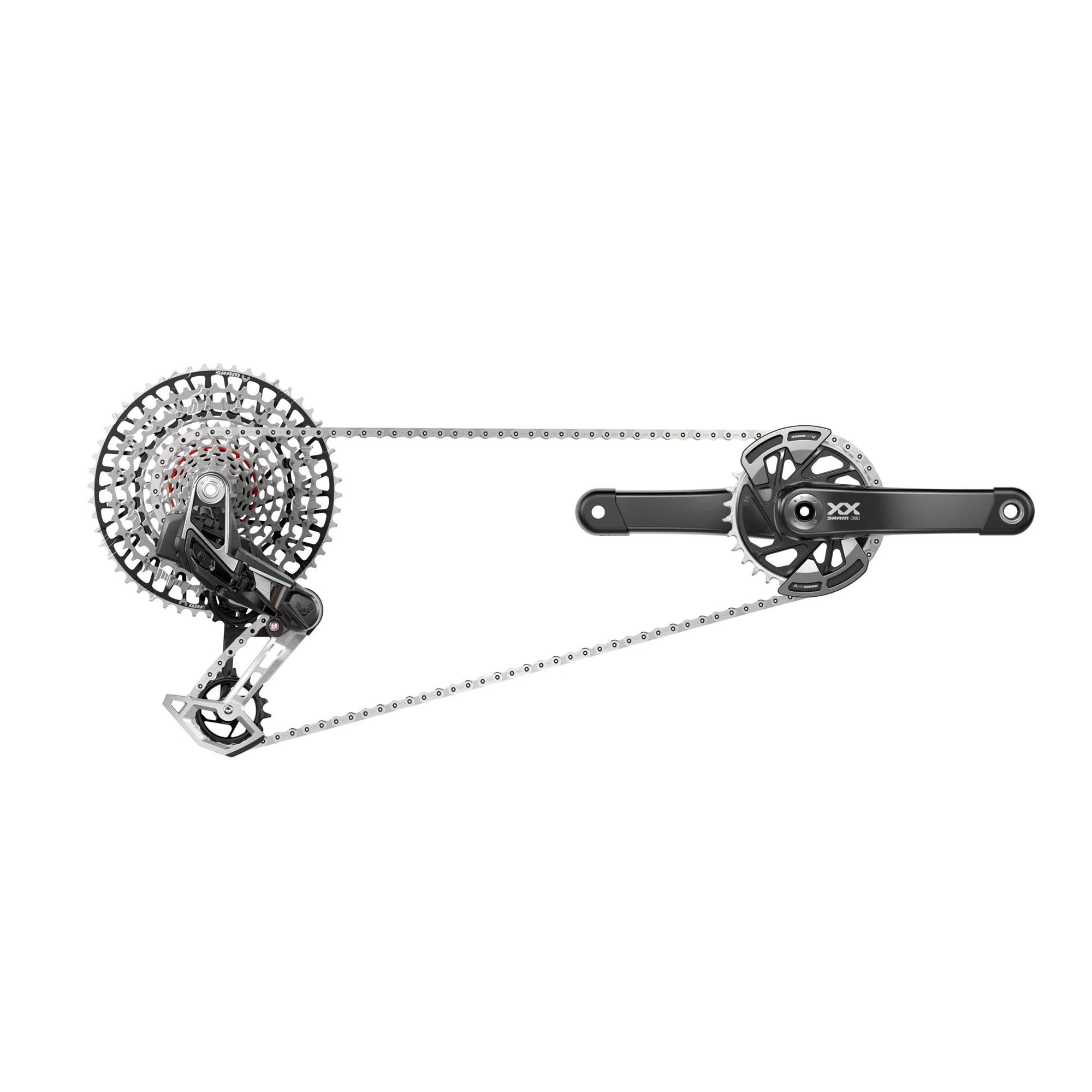 SRAM XX T-Type Eagle Transmission AXS Groupset: 175MM