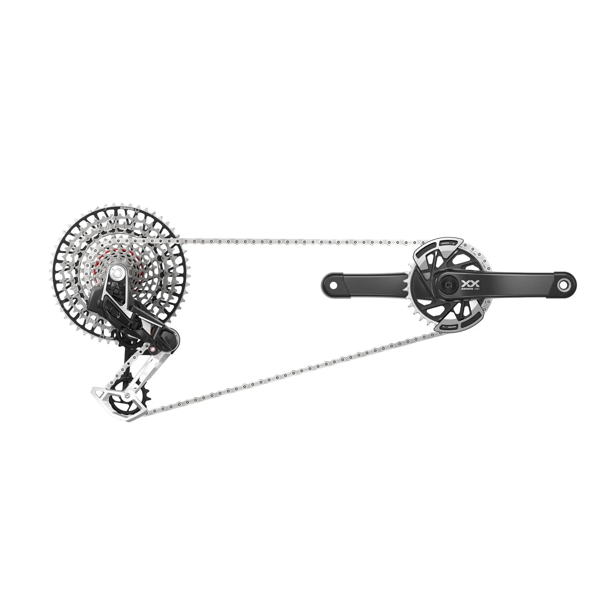 SRAM XX T-Type Eagle Transmission Powermeter AXS Groupset: 170MM