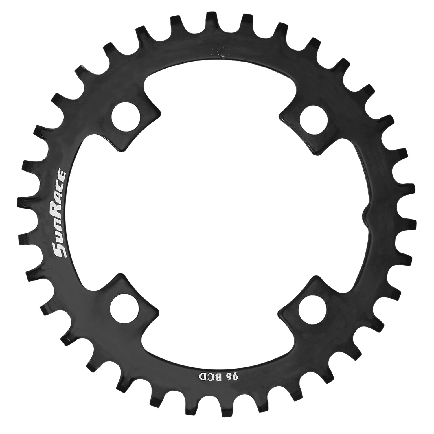 Sunrace CRMX00 Narrow-Wide 96 PCD Alloy C/Ring Black 40T