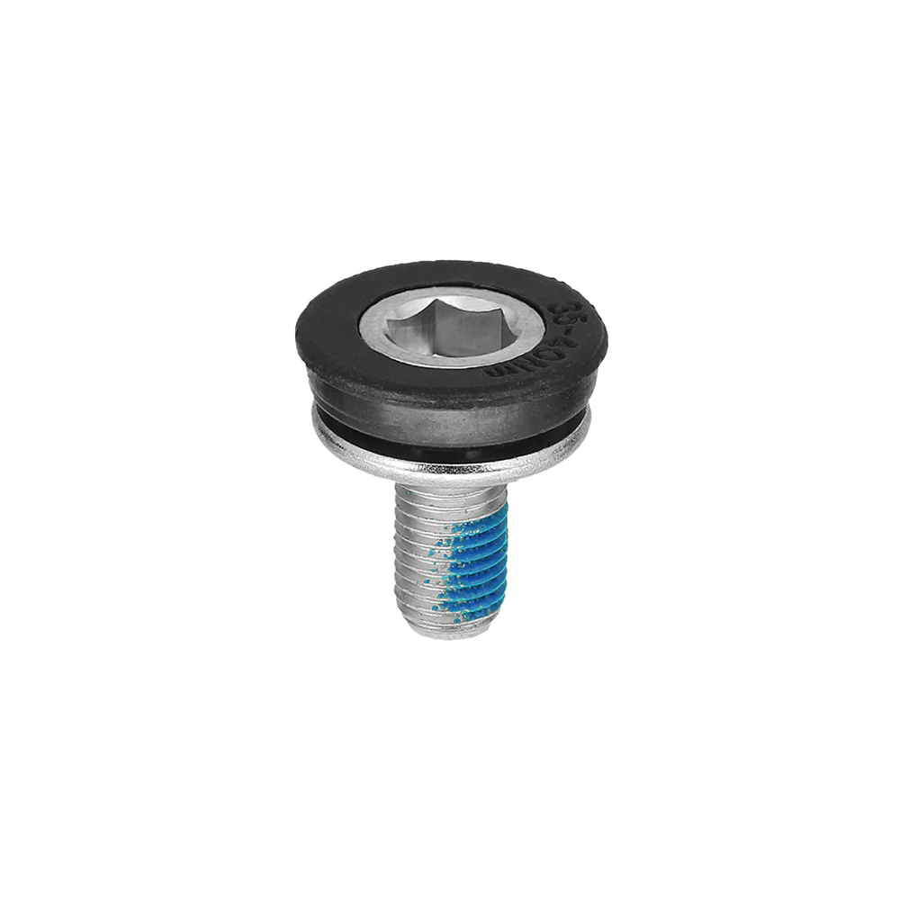 SunRace Isis type Axle Bolts M15 Silver/Black