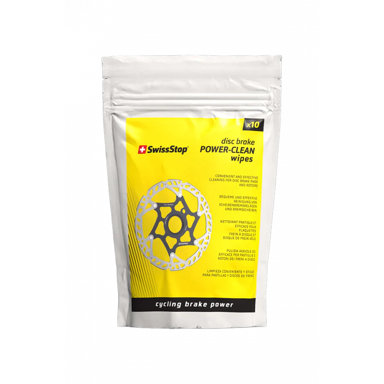 SwissStop Power Clean Wipes - -
