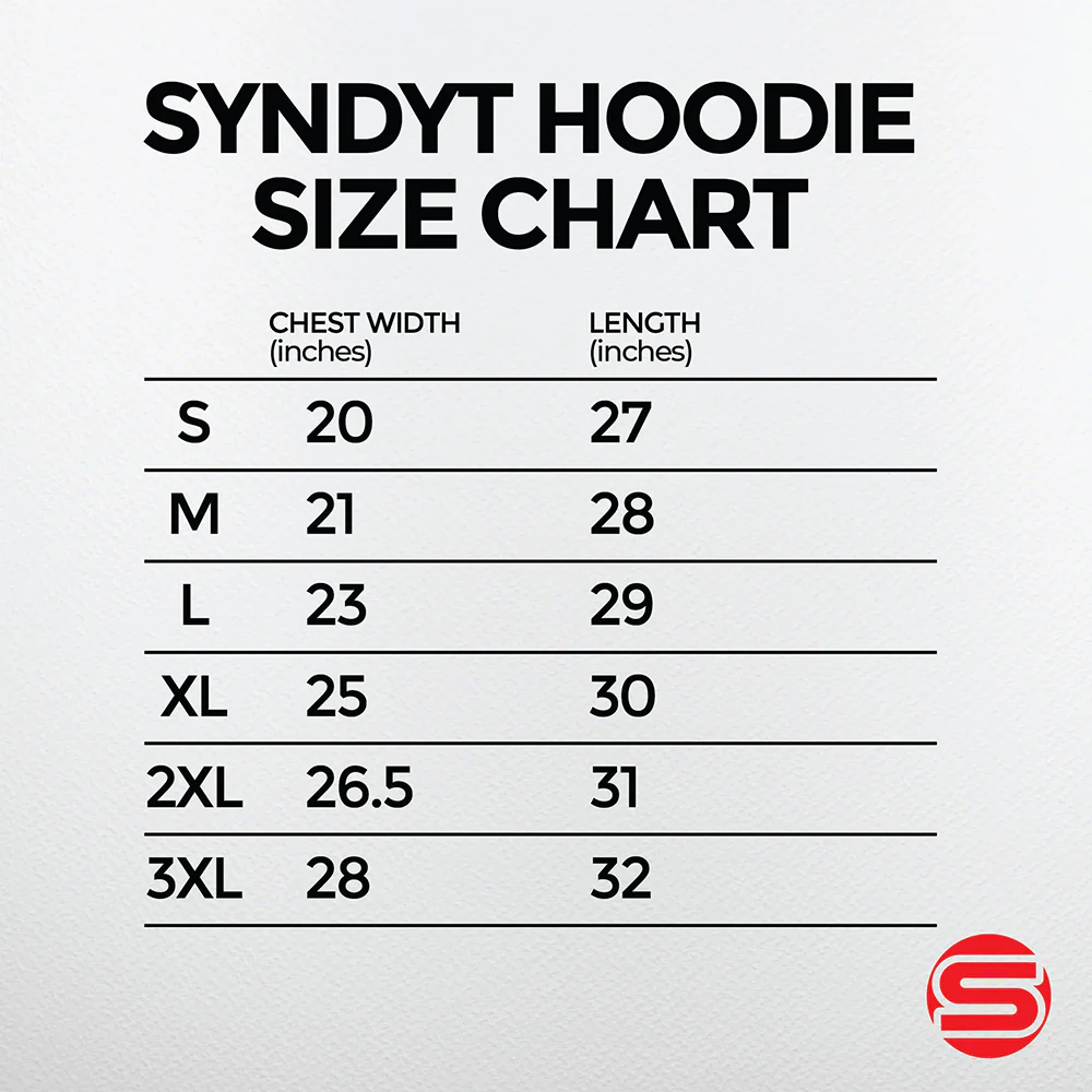 Syndyt Hooded Sweatshirt Logo Lg Black