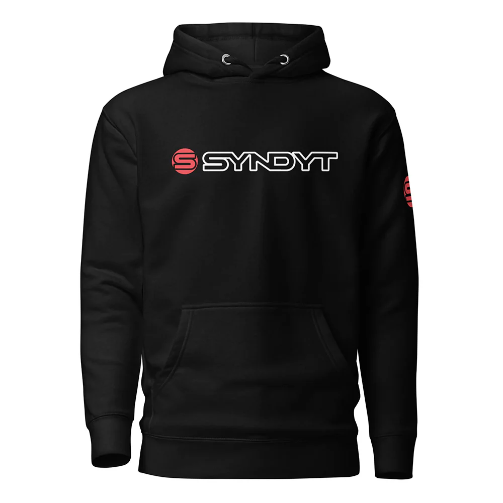 Syndyt Hooded Sweatshirt Logo Md Black