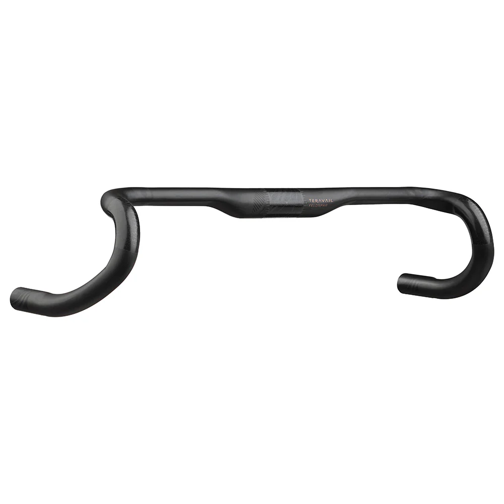 Teravail Feldspar Carbon Drop Bar 46cm Black