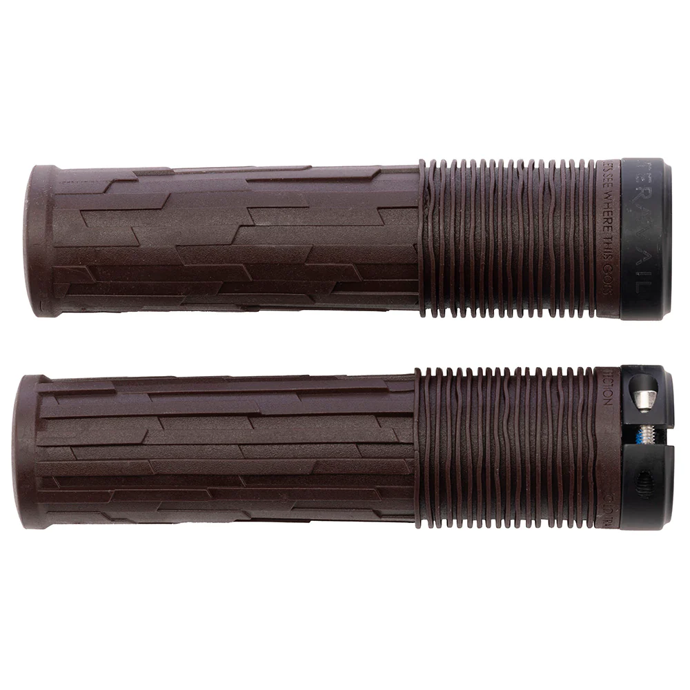 Teravail Lytho Lock-On Grips 35mm Beetroot