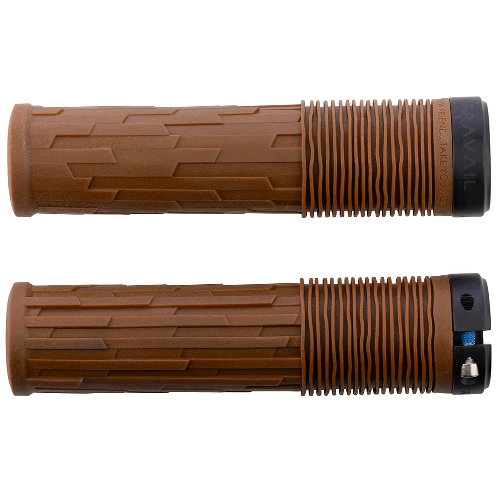 Teravail Lytho Lock-On Grips 35mm Caramel