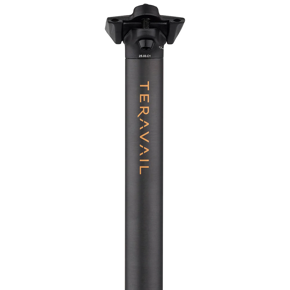 Teravail Stratum Carbon Seatpost 27.2mm Black - Image 2