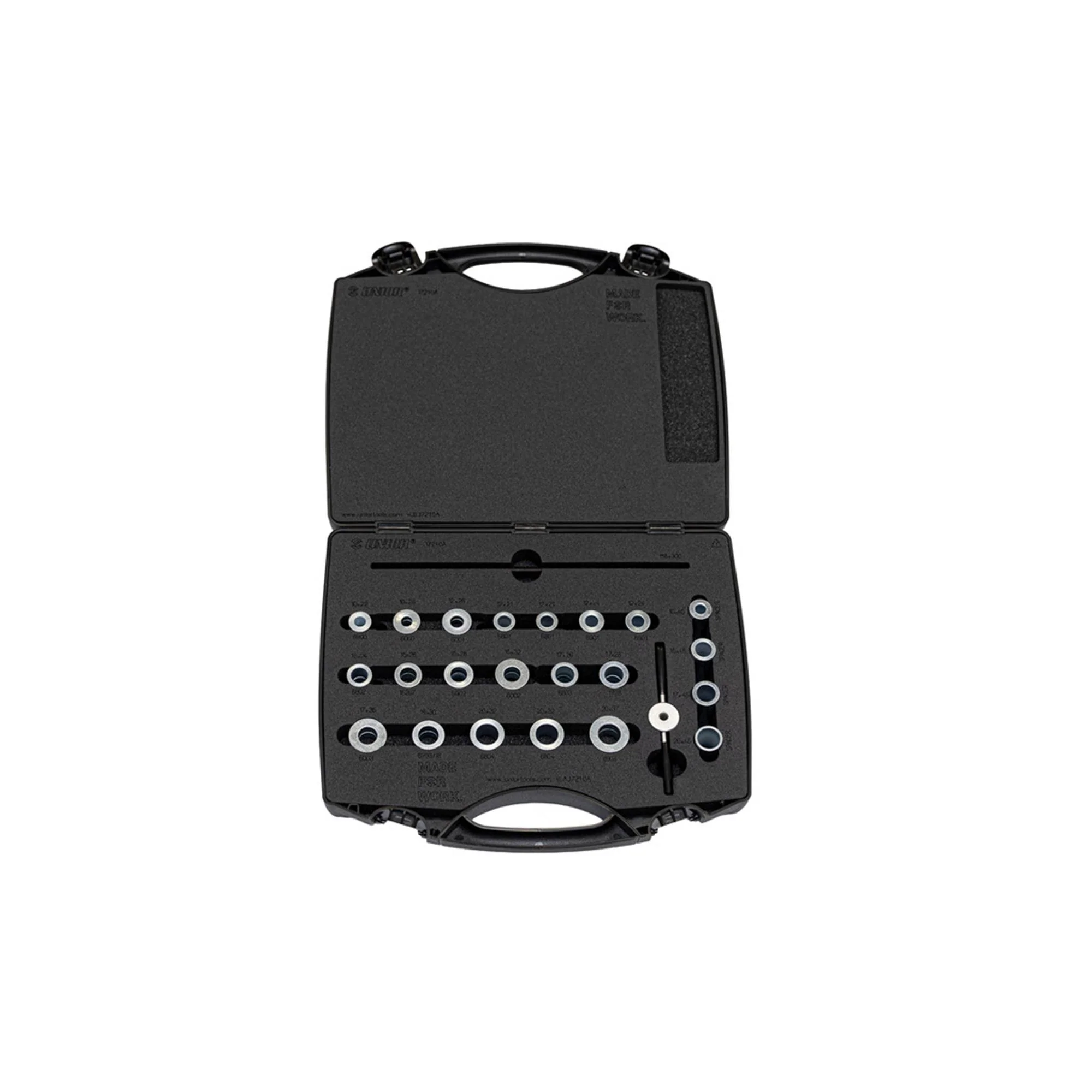 Unior Over Axle Bearing Press Set: BLACK