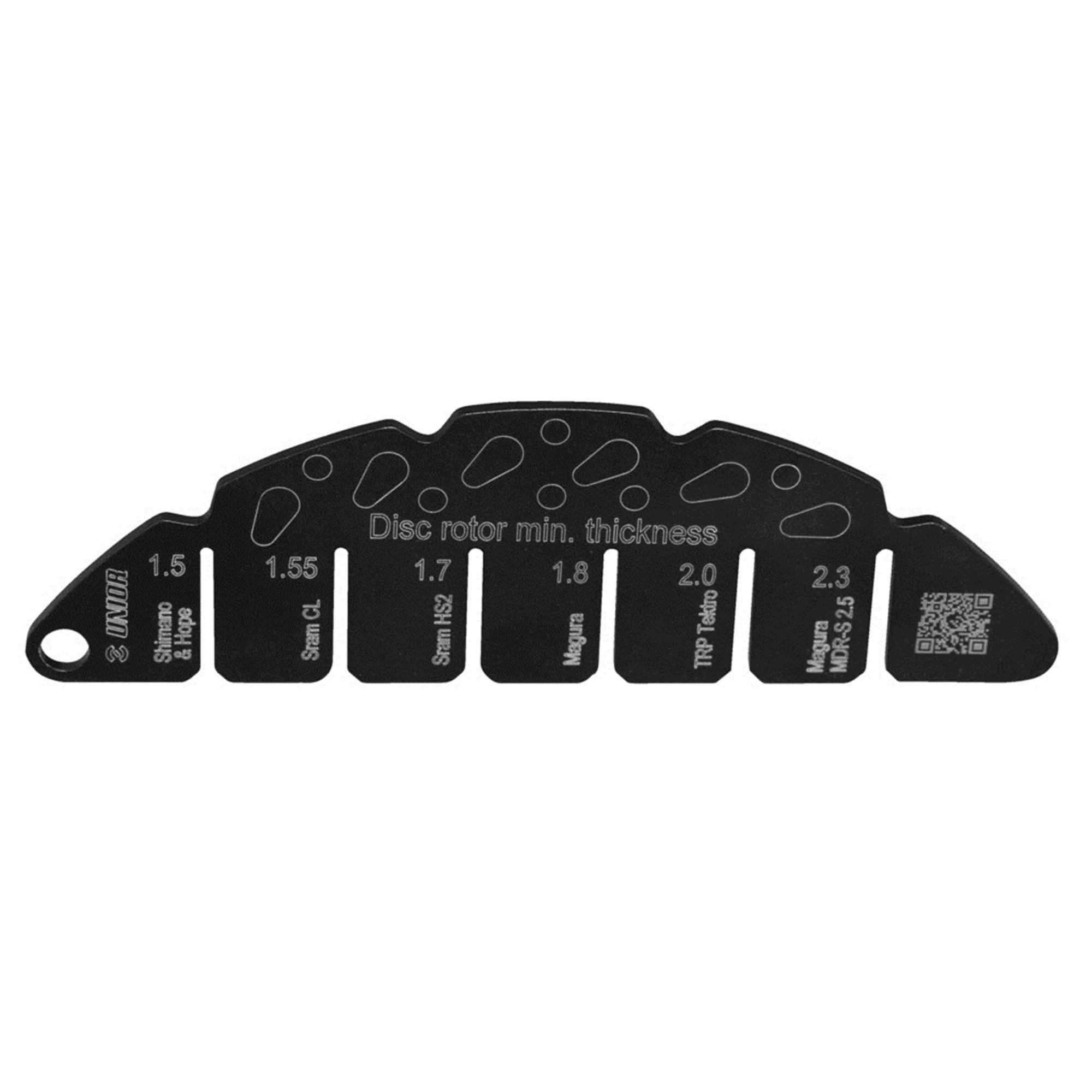 Unior Rotor Wear Indicator: BLACK