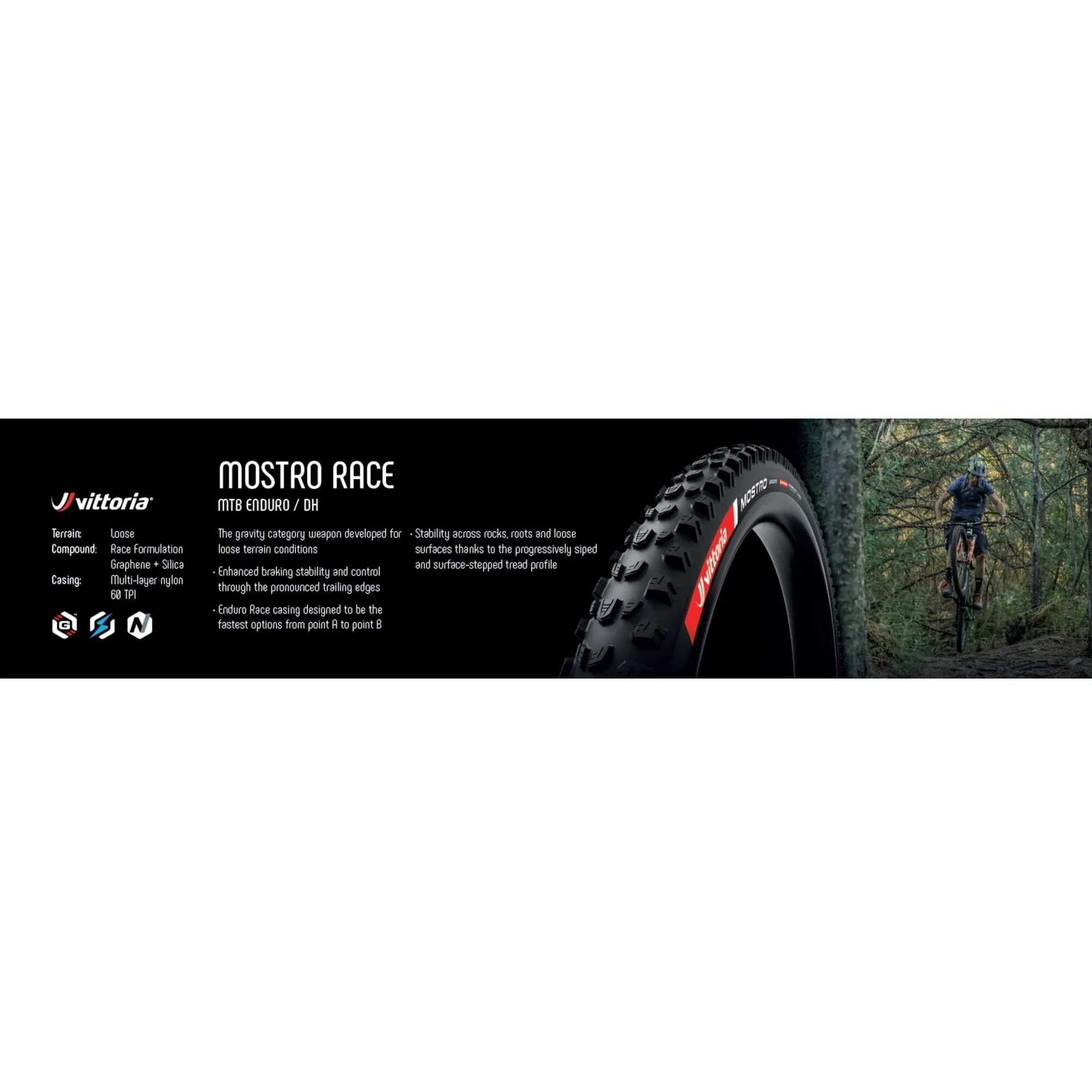 Vittoria Mostro Race Mag Graphic Large