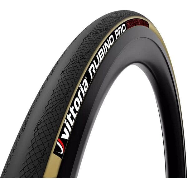 Vittoria Rubino Pro IV Fold Black Tan G2.0 Clincher Tyre - 700c - Image 2