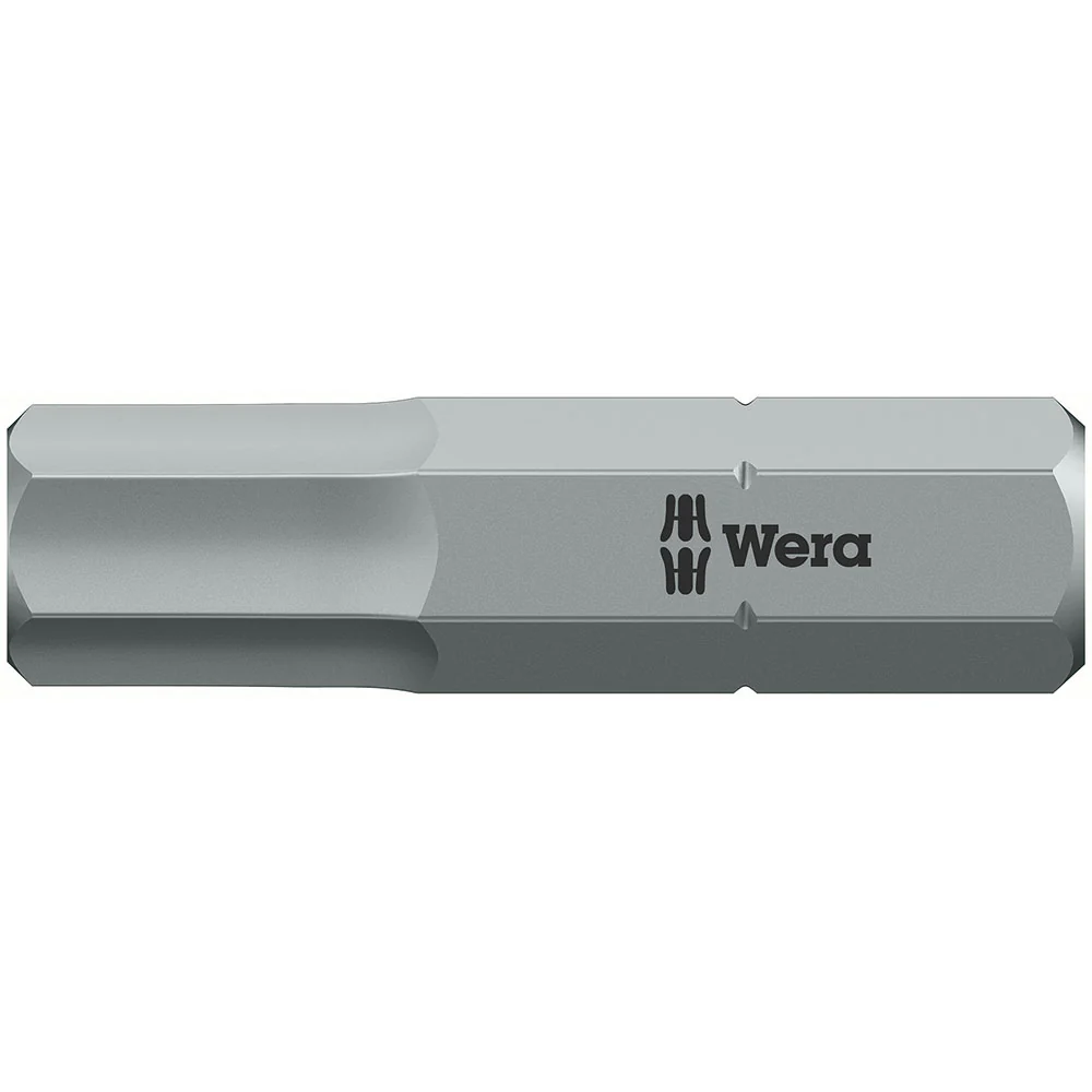 Wera Tools 840/1Z Bit Hex Extra Tough - 6mm -