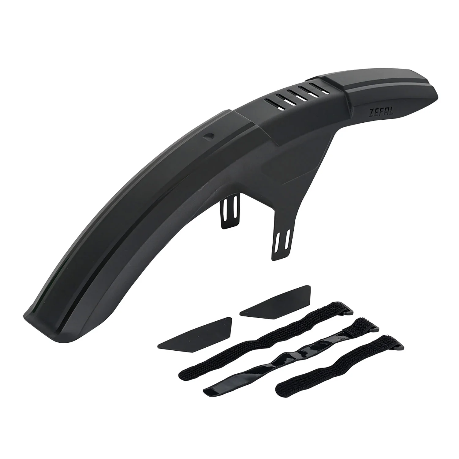 Zefal Deflector FM40 Front Mudguard With Adapters - RZ01-Fork-Adapter - - Image 2